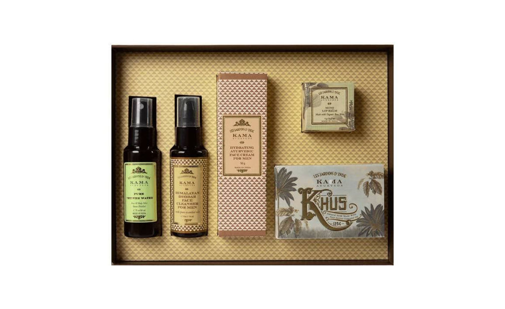 Kama Ayurveda Signature Essentials For Him | Grocsy