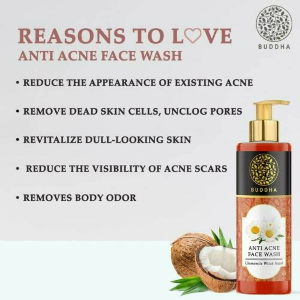 Buddha Natural Anti Acne Face Wash | Grocsy