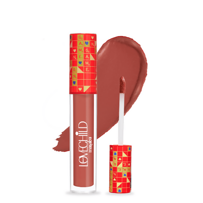 LoveChild By Masaba Gupta Double Star Transfer-proof Dusty Rose Pink Liquid Lipstick | Grocsy