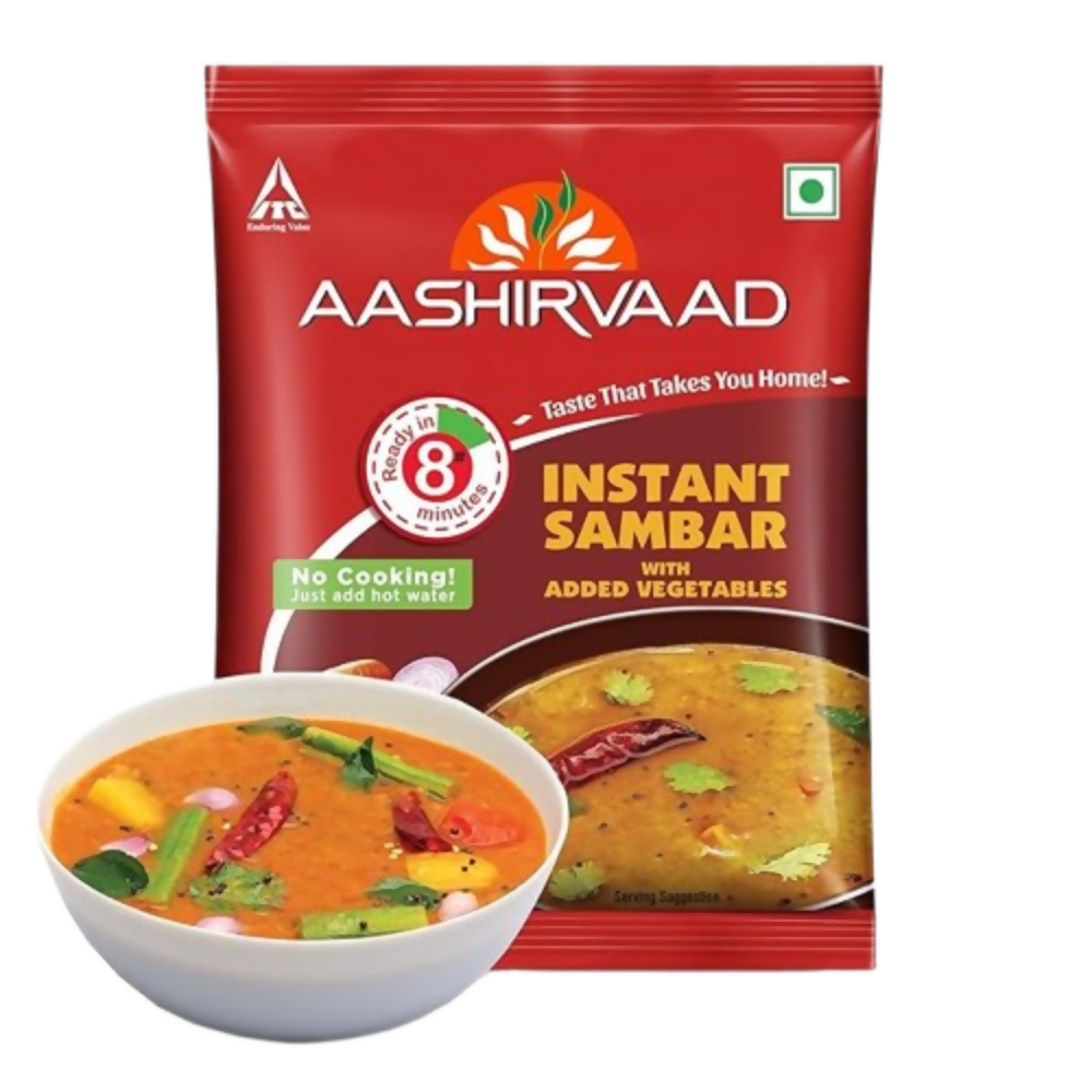Aashirvaad Instant Sambar - With Added Vegetables | Grocsy