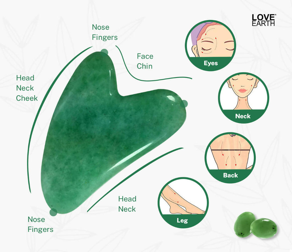 Love Earth Jade Gua Sha | Grocsy