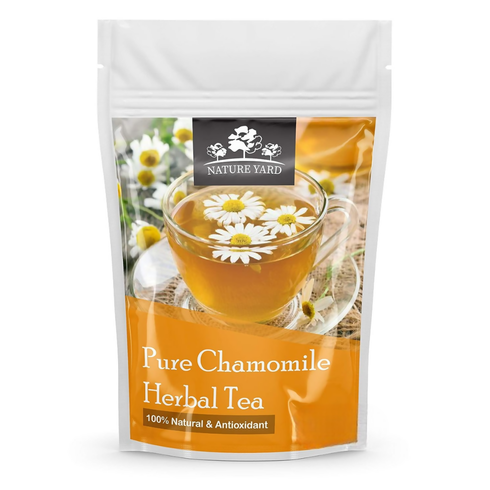 Nature Yard Pure Organic Chamomile Tea Loose Leaf flowers | Grocsy