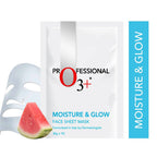 Professional O3+ Moisture & Glow Face Sheet Mask | Grocsy