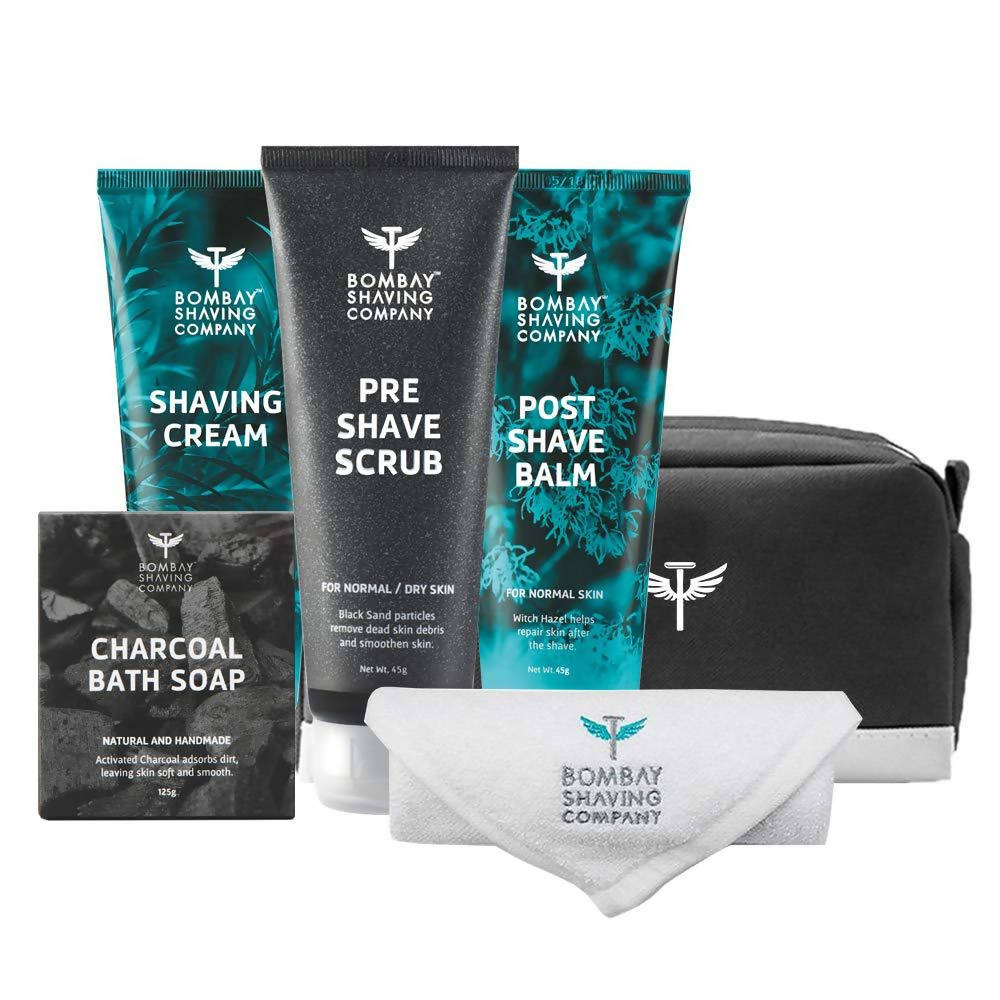 Bombay Shaving Company Shave & Bath Travel Kit | Grocsy