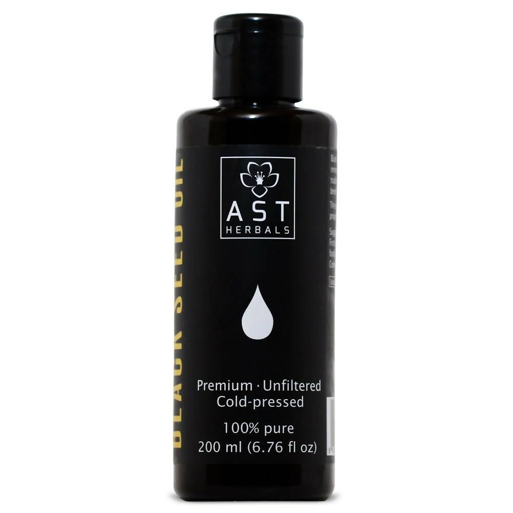 AST Herbals Pure Black Seed Oil (Kalonji Oil) – Unfiltered & Unrefined | Grocsy
