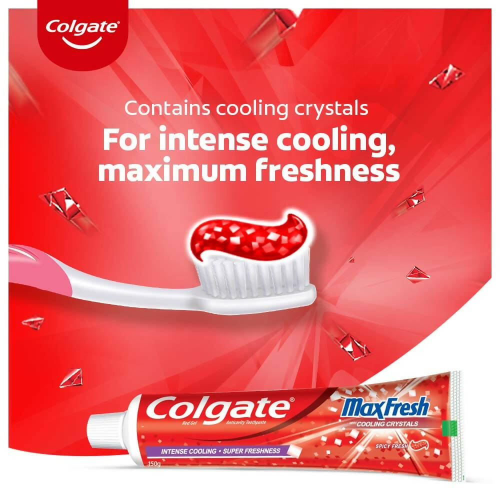 Colgate MaxFresh Anticavity Toothpaste Gel | Grocsy