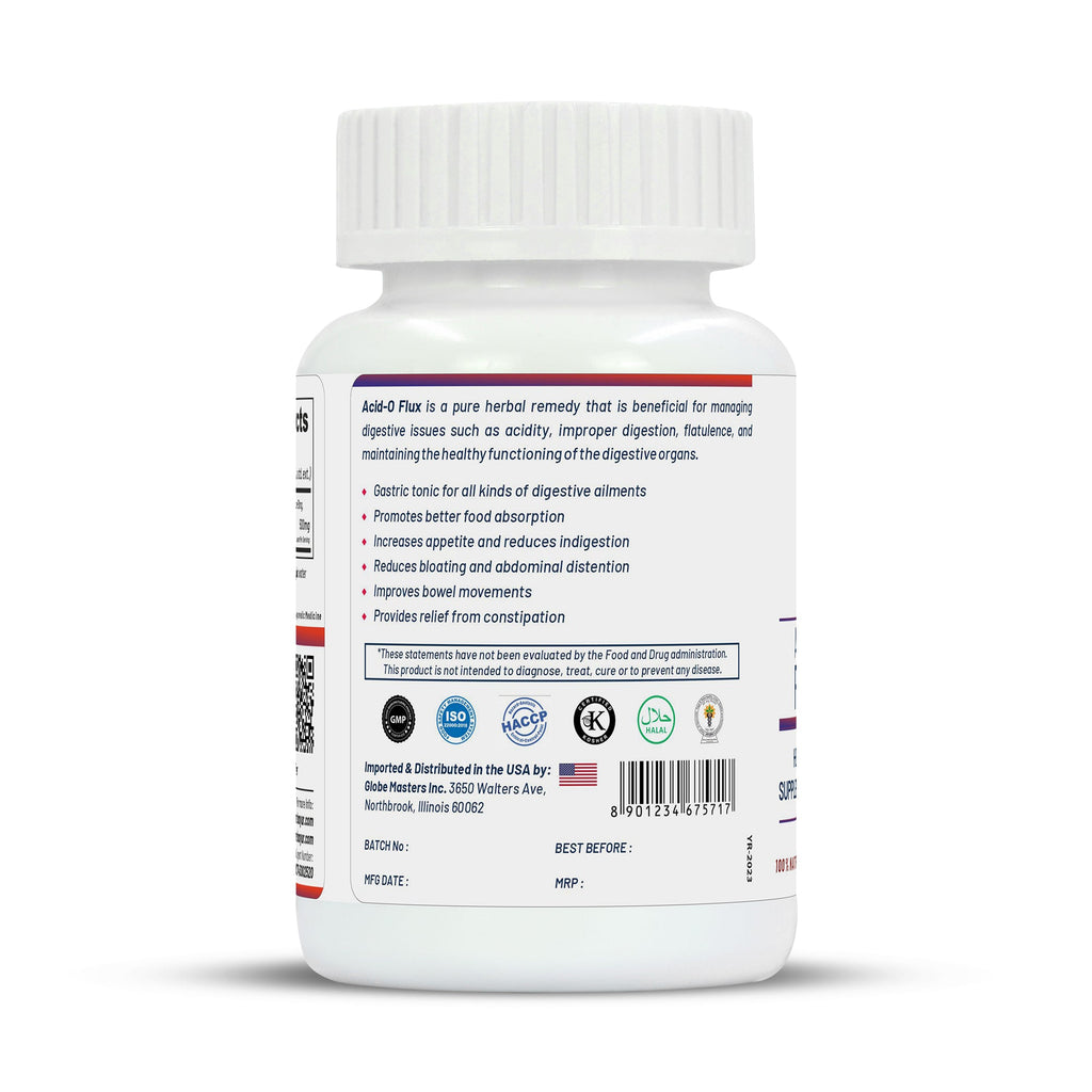 Life Aveda Acid O Flux Capsules | Grocsy