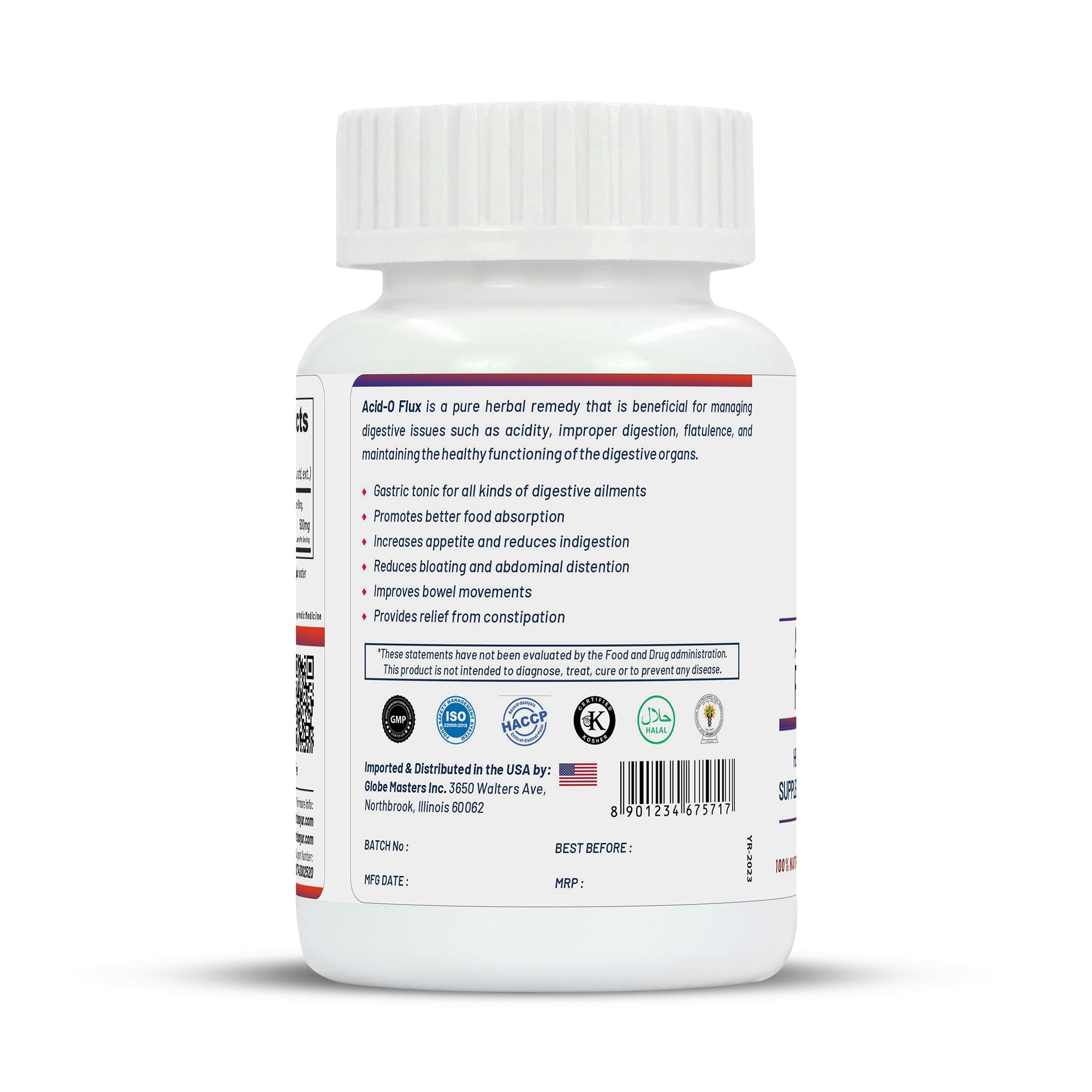 Life Aveda Acid O Flux Capsules | Grocsy