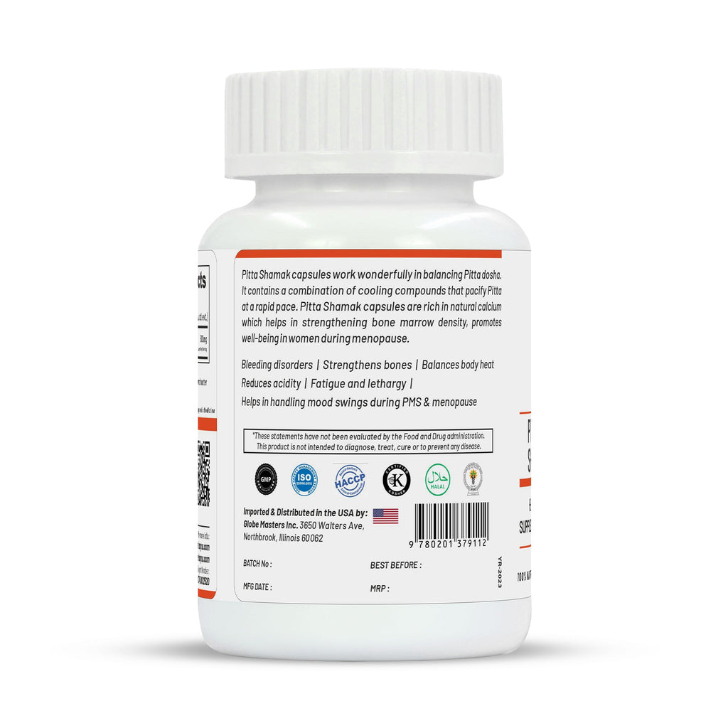 Life Aveda Pitta Shamak Capsules | Grocsy