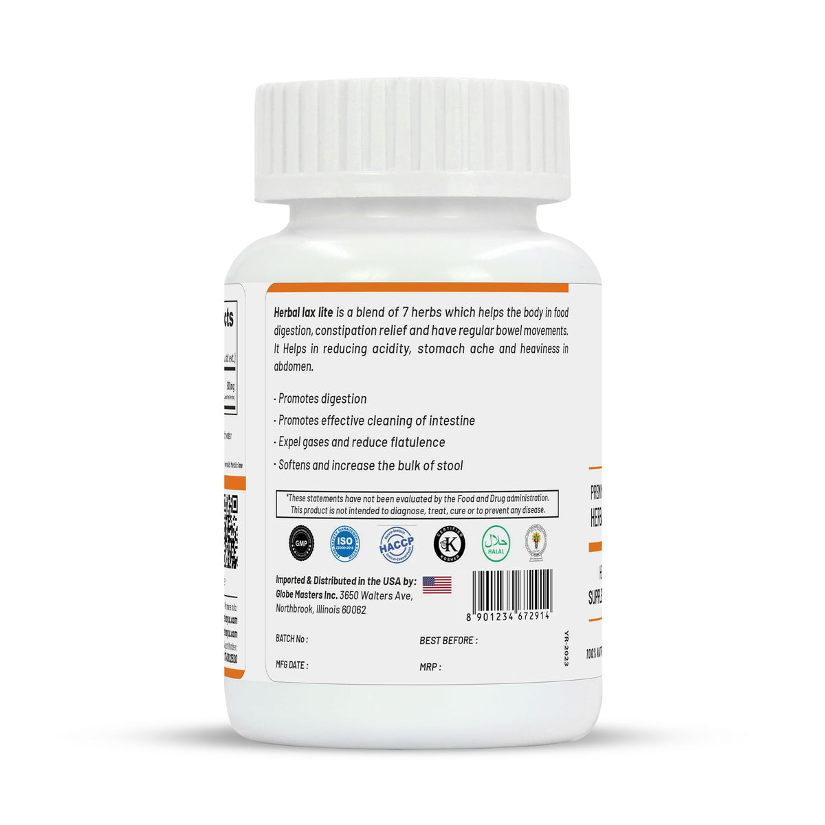 Life Aveda Herbal Lax Lite Capsules | Grocsy