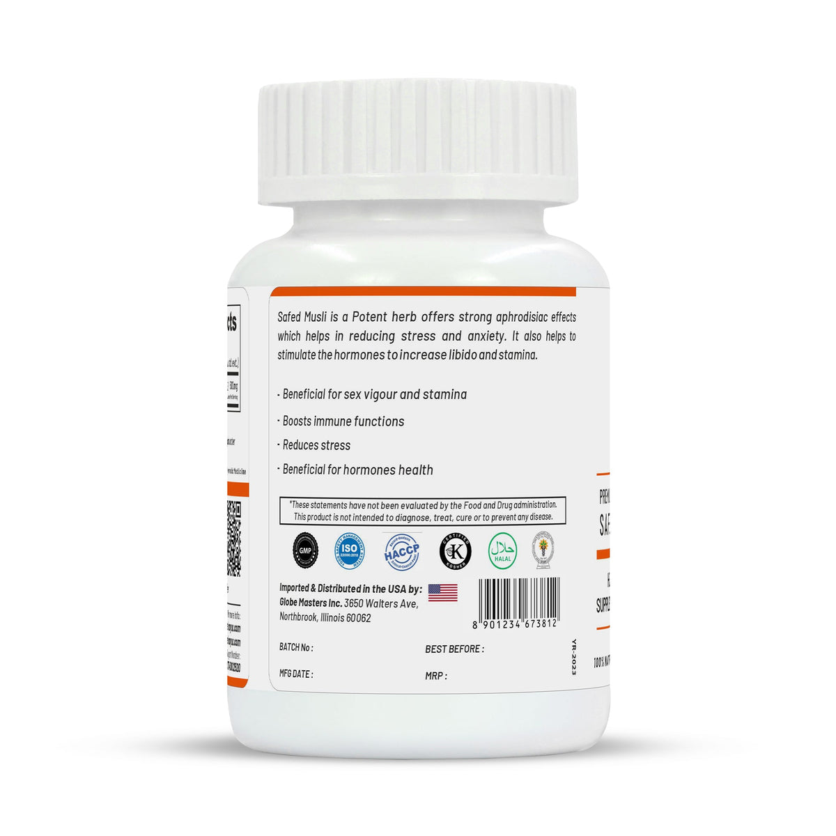 Life Aveda Premium Safed Musli Capsules | Grocsy