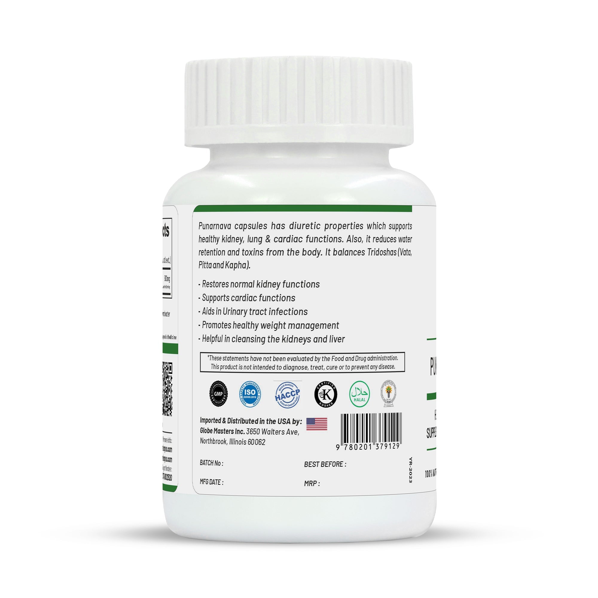 Life Aveda Punarnava Capsules | Grocsy