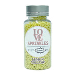 Confect Lemon Yellow Vermicelli Sprinkles | Grocsy