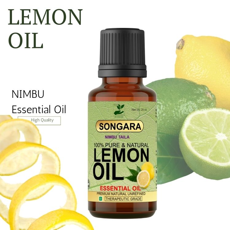Songara Lemon Essential Oil | Grocsy