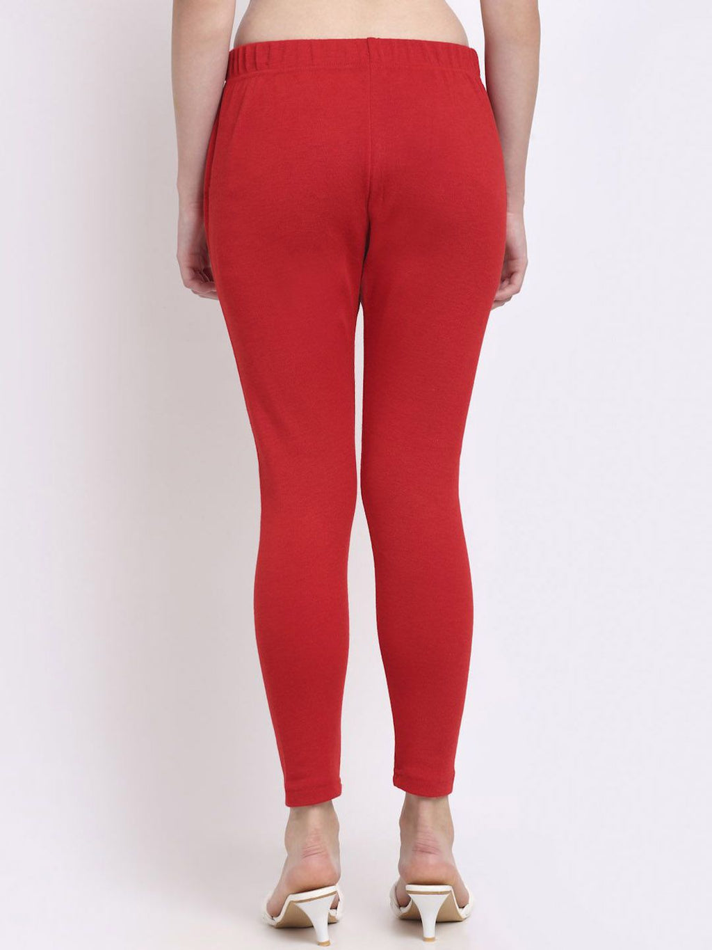 TAG 7 Women Knitted Ankle-Length Leggings | Grocsy