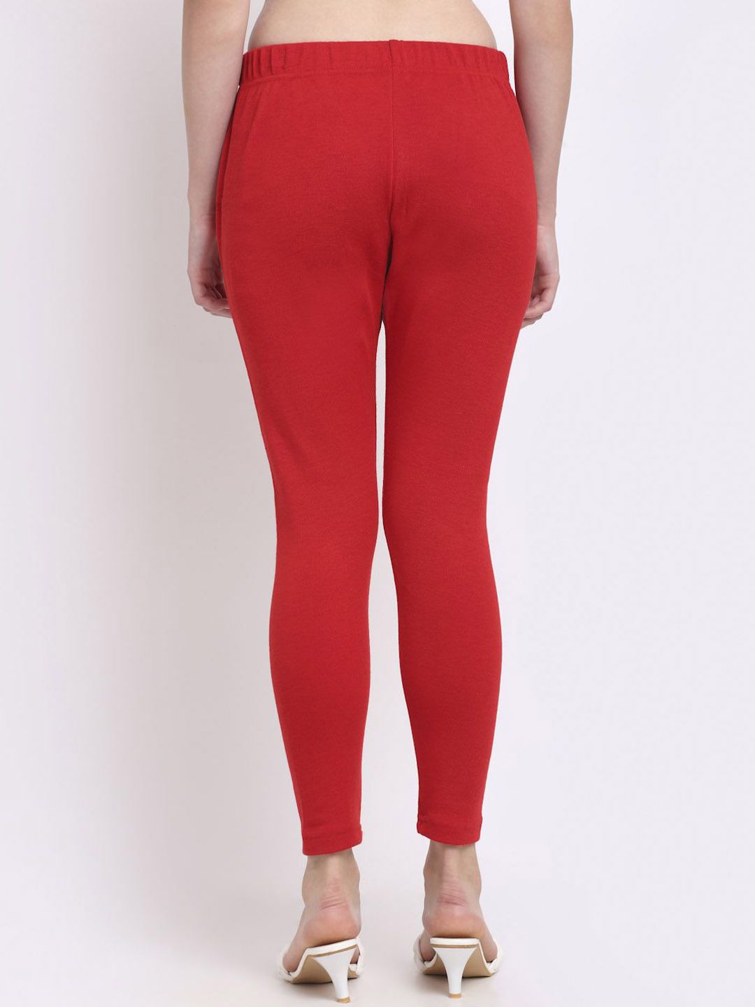 TAG 7 Women Knitted Ankle-Length Leggings | Grocsy
