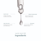 The Body Temple Lactic Acid 10% Face Serum | Grocsy