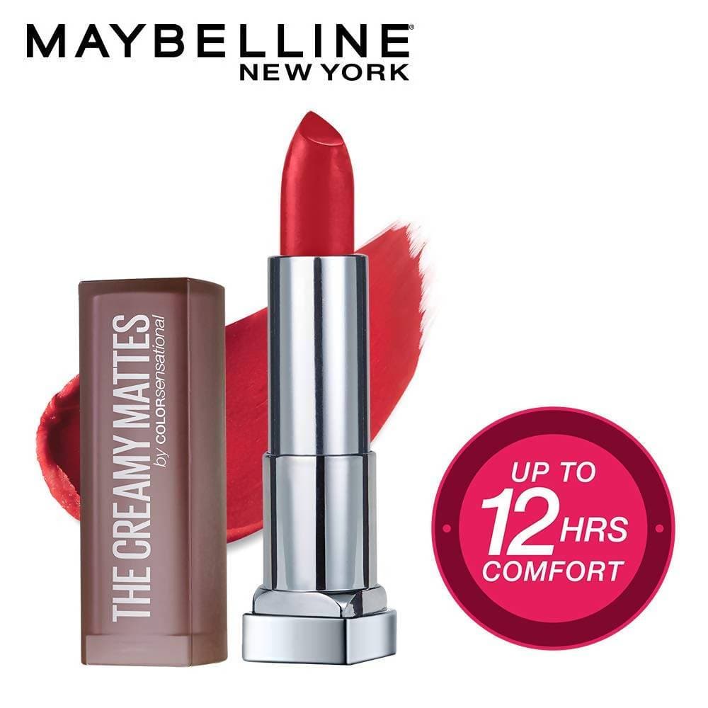 Maybelline New York Color Sensational Creamy Matte Lipstick / 641 Pink my Red | Grocsy