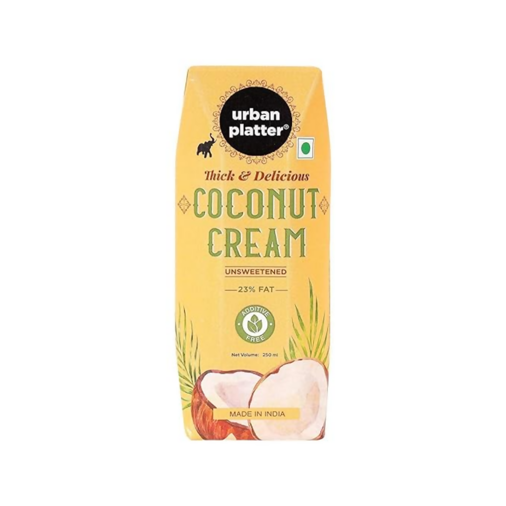 Urban Platter Unsweetened Coconut Cream | Grocsy