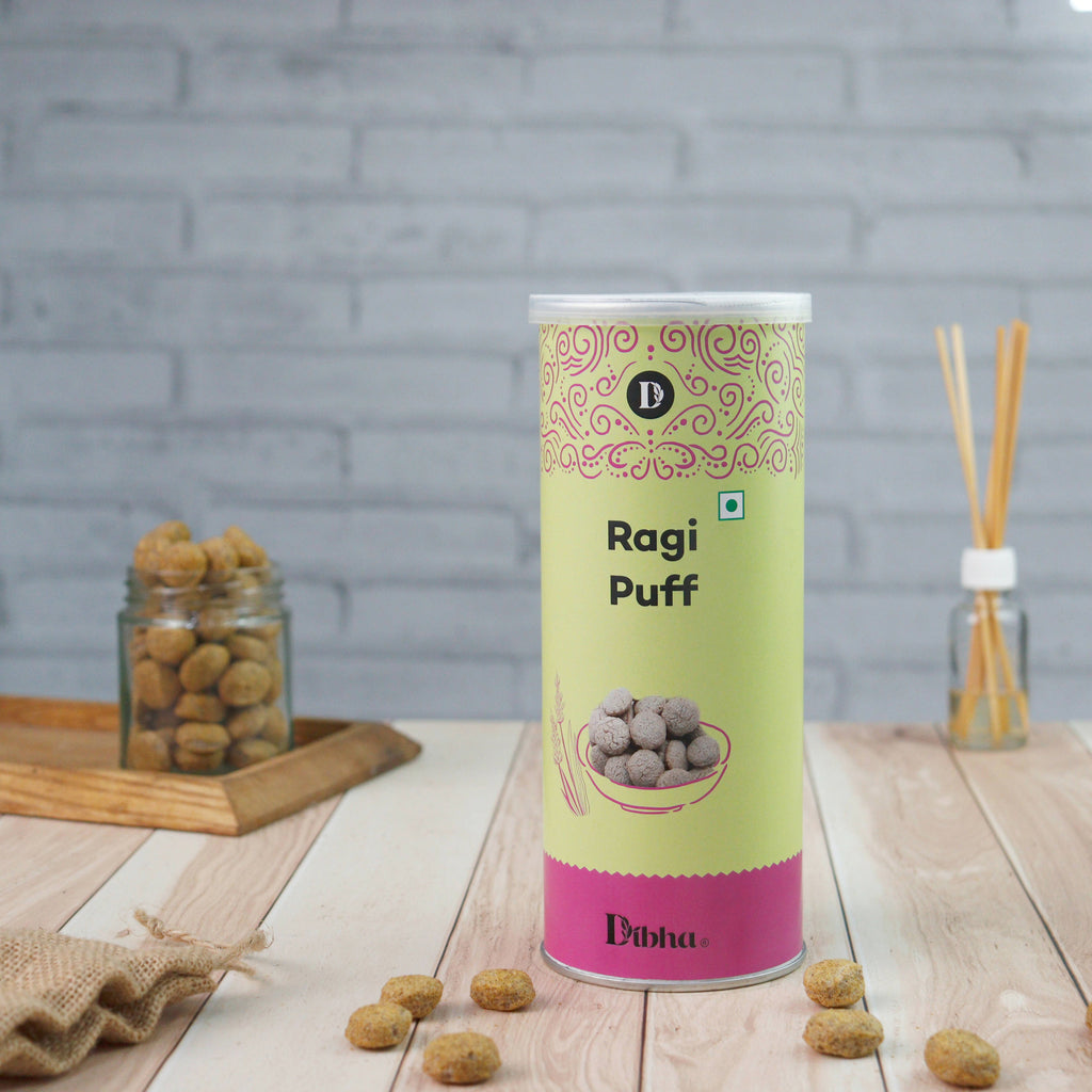 Dibha - Honest Snacking Ragi Puffs | Grocsy
