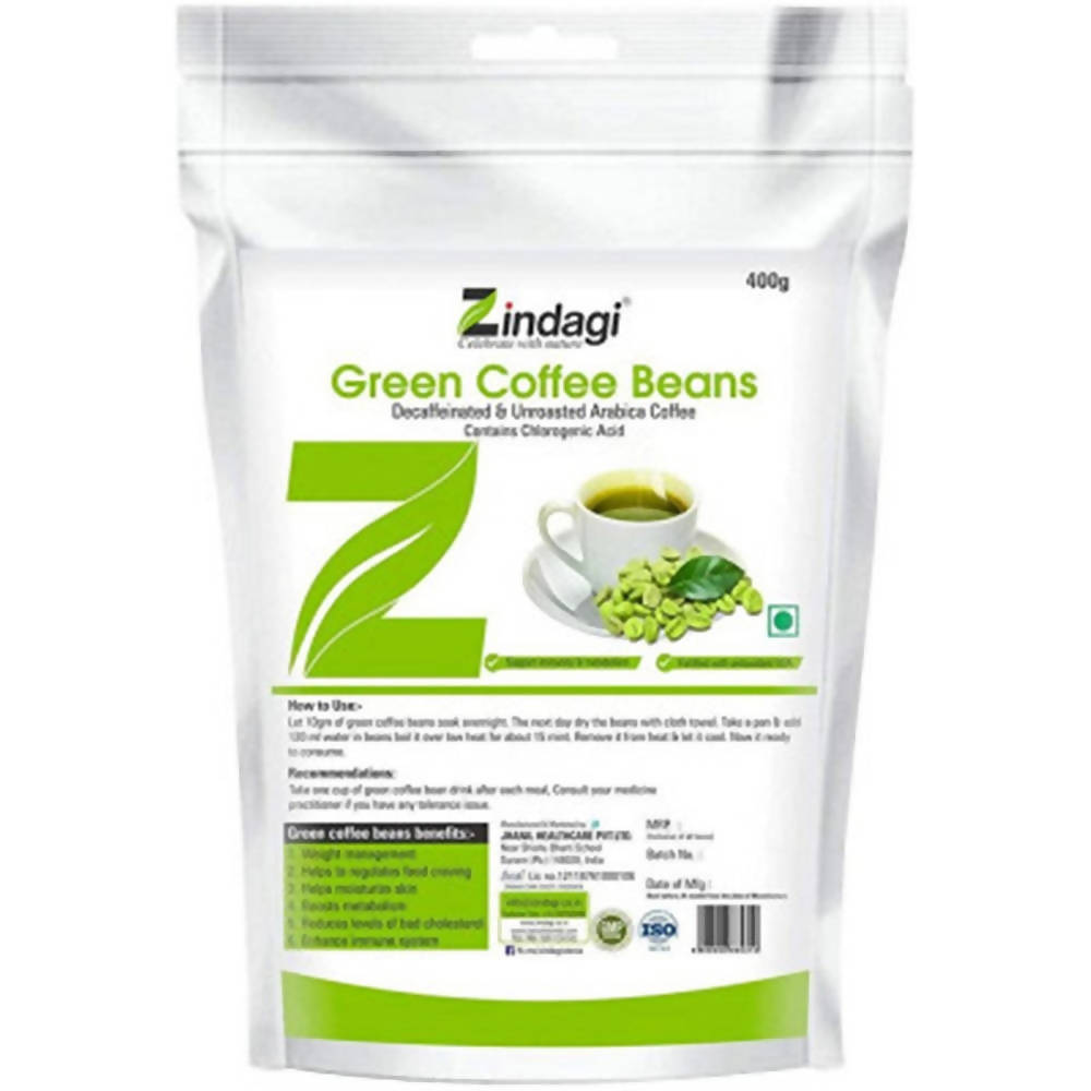 Zindagi Green Coffee Beans | Grocsy