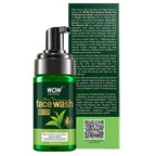 Wow Skin Science Green Tea Foaming Face Wash | Grocsy