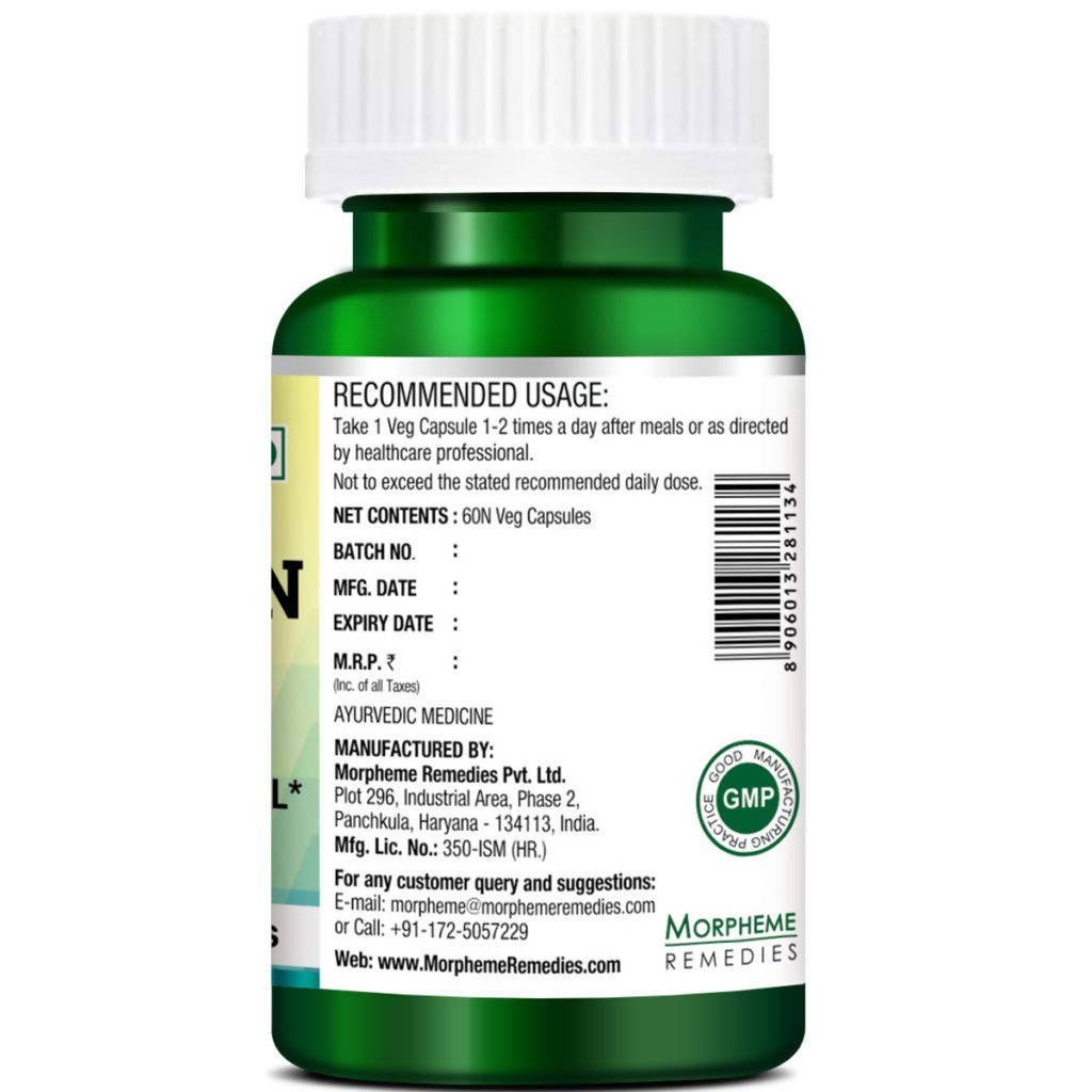 Morpheme Remedies Bittermelon (Karela) Capsules | Grocsy