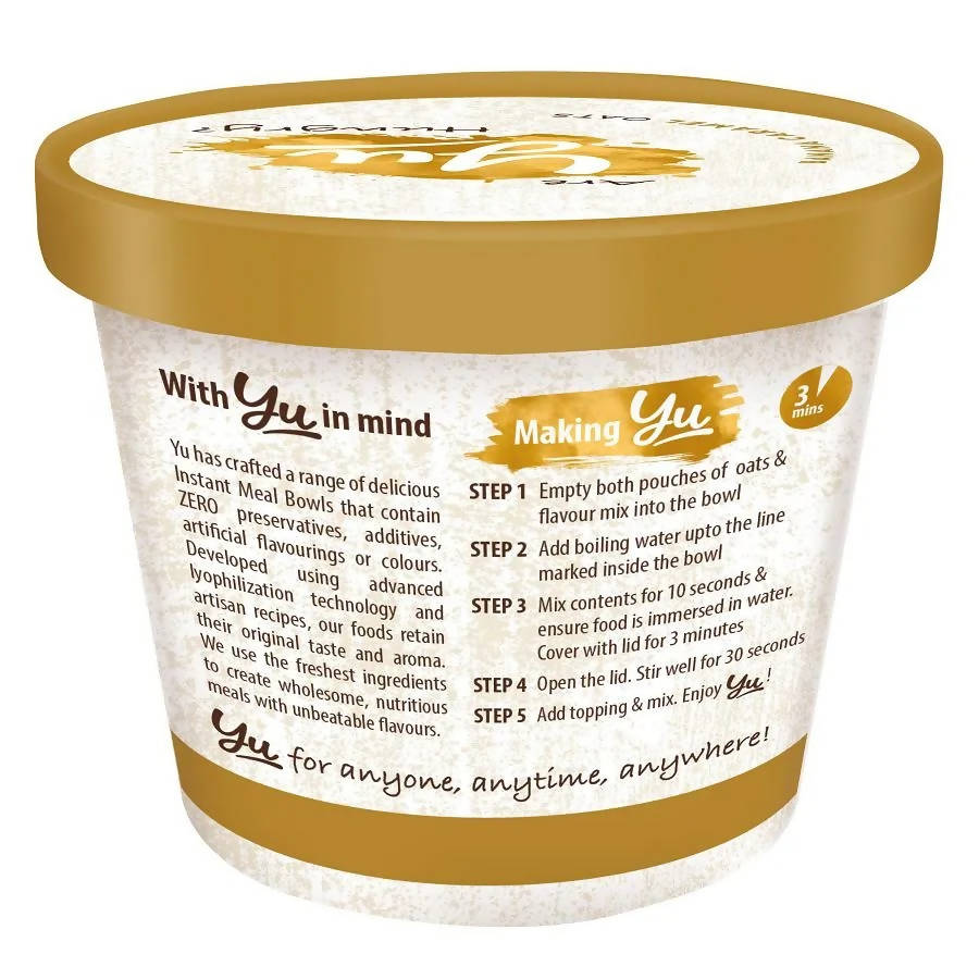Yu Banana Caramel Oats | Grocsy