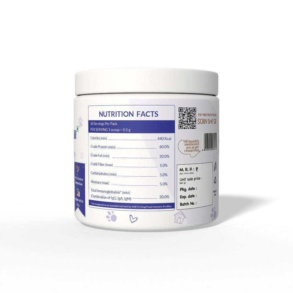 Hye Pets Bovine Colostrum Powder For Dogs & Cats | Grocsy