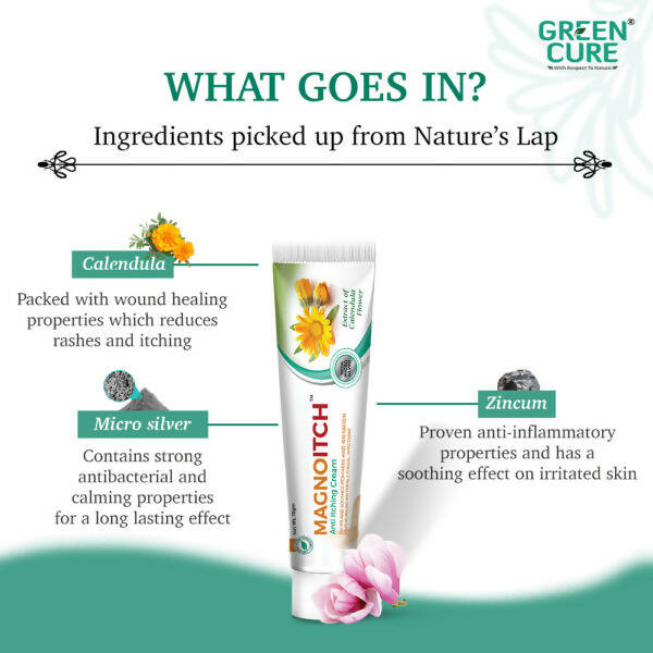 Greencure MagnoItch Anti Itching Cream | Grocsy
