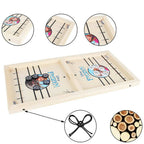 Skoodle Disney Frozen Sling Puck Game, Super Fast Portable Desktop Sport Table Board Game Tabletop Slingshot Games Toys for Kids | Grocsy