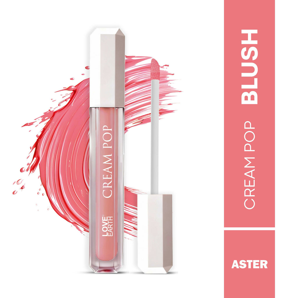 Love Earth Cream Pop Blush - Aster | Grocsy
