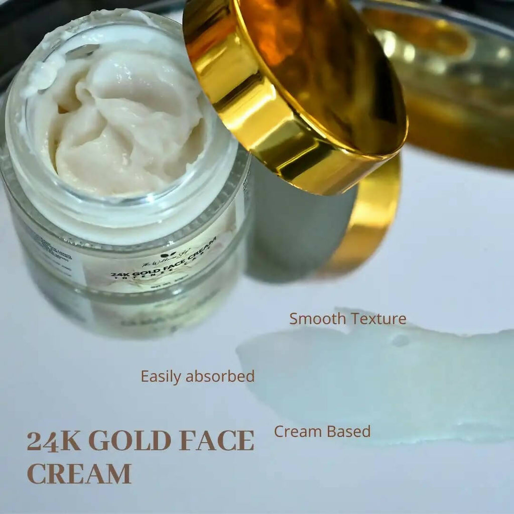 The Wellness Shop 24K Gold Face Cream | Grocsy