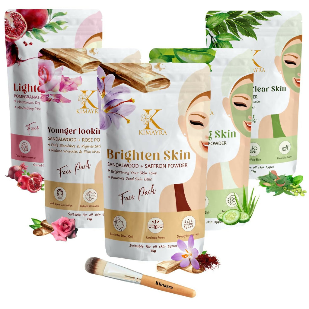 Kimayra Skin Care Combo For Natural Glow Skin | Grocsy