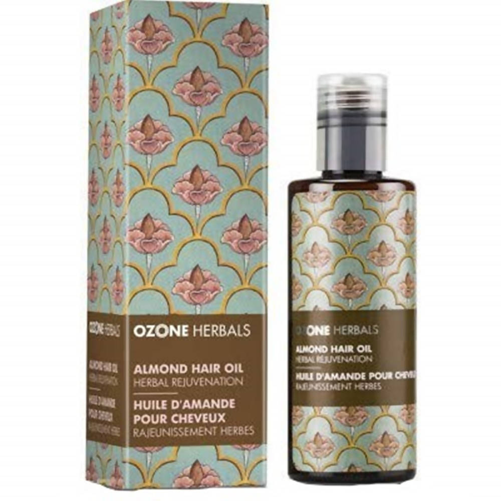Ozone Herbals Almond Hair Oil | Grocsy