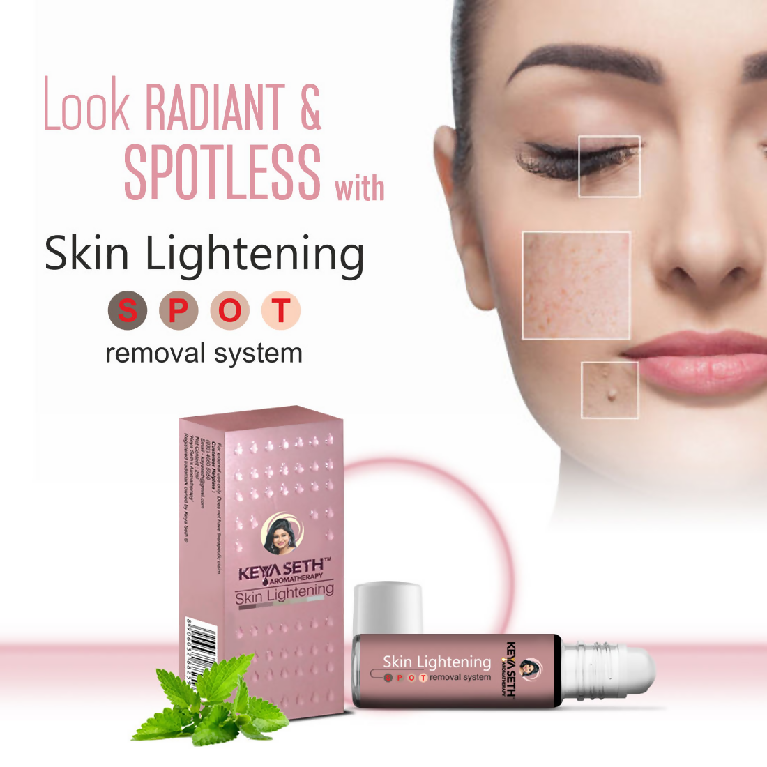 Keya Seth Aromatherapy Skin Lightening Spot Removal System | Grocsy