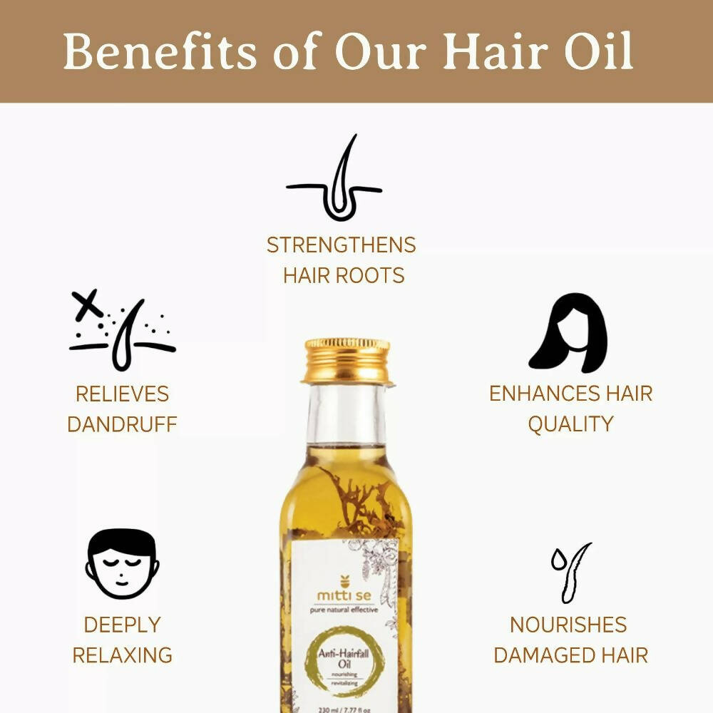 Mitti Se Anti-Hairfall Oil | Grocsy