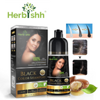 Herbishh Black Hair Color Shampoo | Grocsy