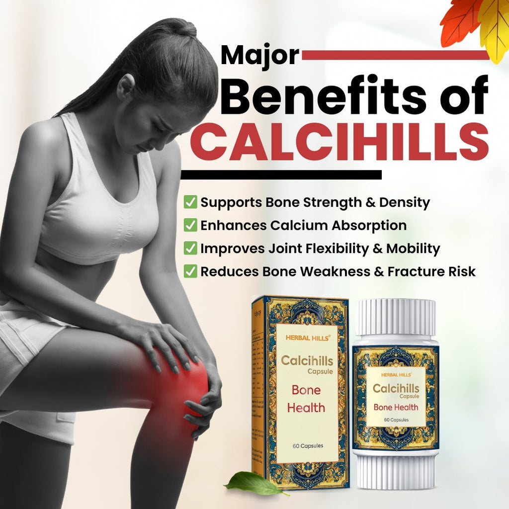 Herbal Hills Ayurveda Calcihills Capsules | Grocsy