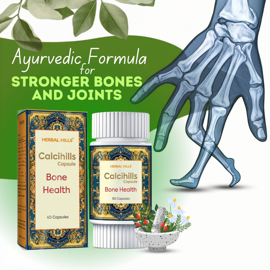 Herbal Hills Ayurveda Calcihills Capsules | Grocsy