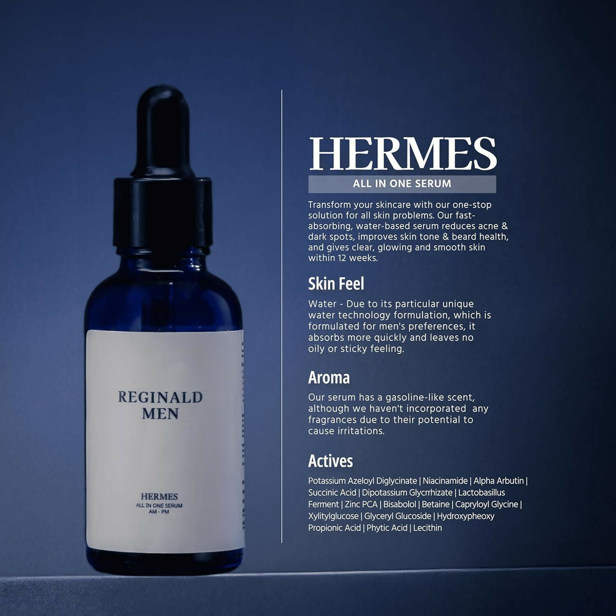 Reginald Men Complete Care Kit (Face wash, Moisturiser, Sunscreen, Serum, Lip Balm) | Grocsy