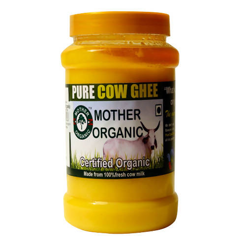 Mother Organic Pure Cow Ghee | Desi Cow Ghee | Premium and Organic Desi Ghee | Grocsy