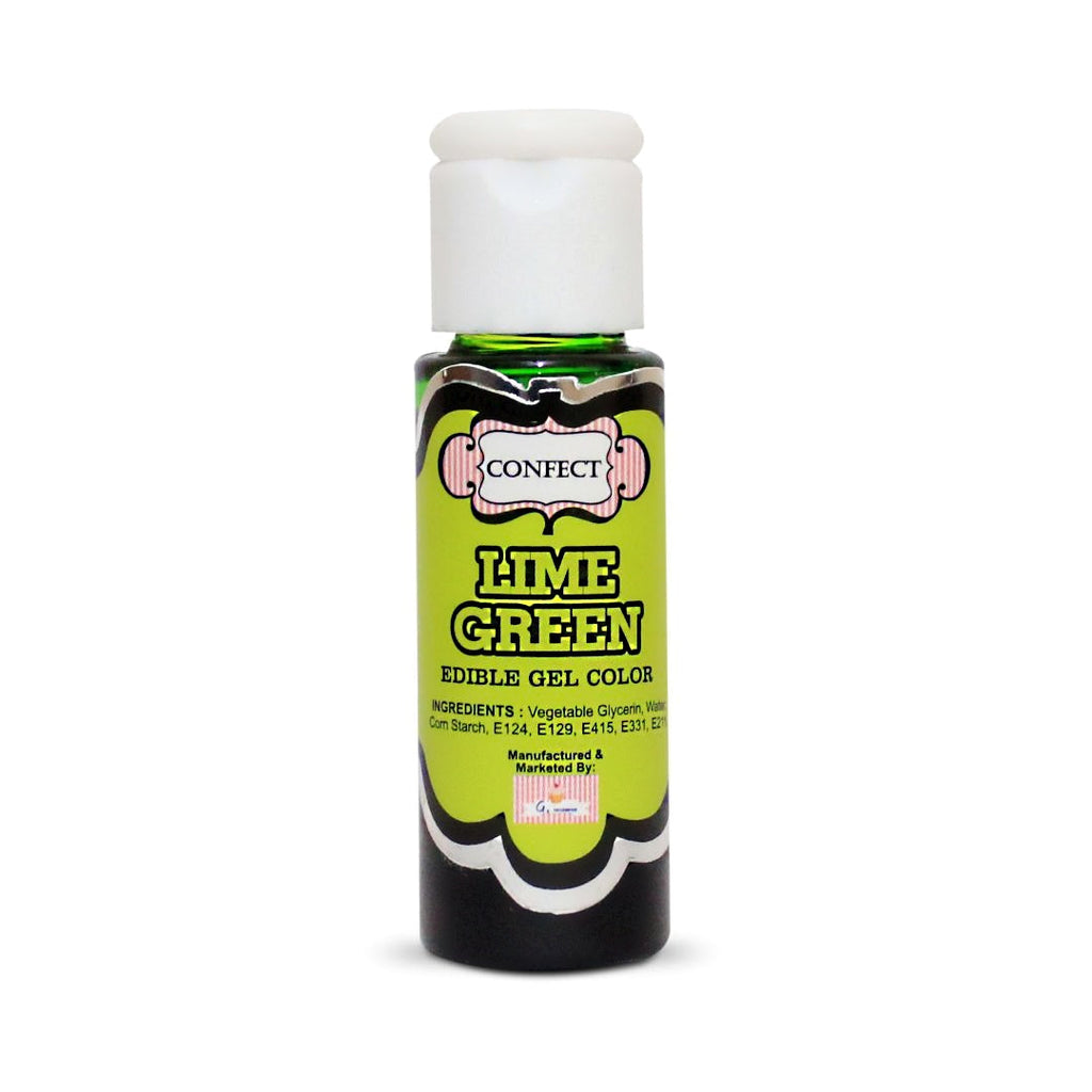 Confect Lime Green | Edible Gel Color | Grocsy