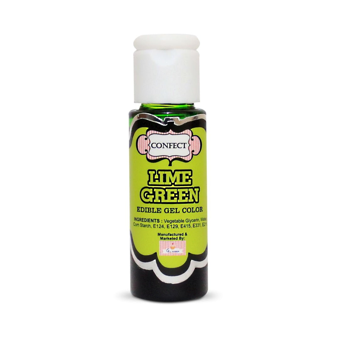Confect Lime Green | Edible Gel Color | Grocsy