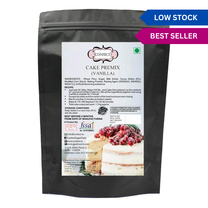Confect Vanilla | Cake Premix | Grocsy