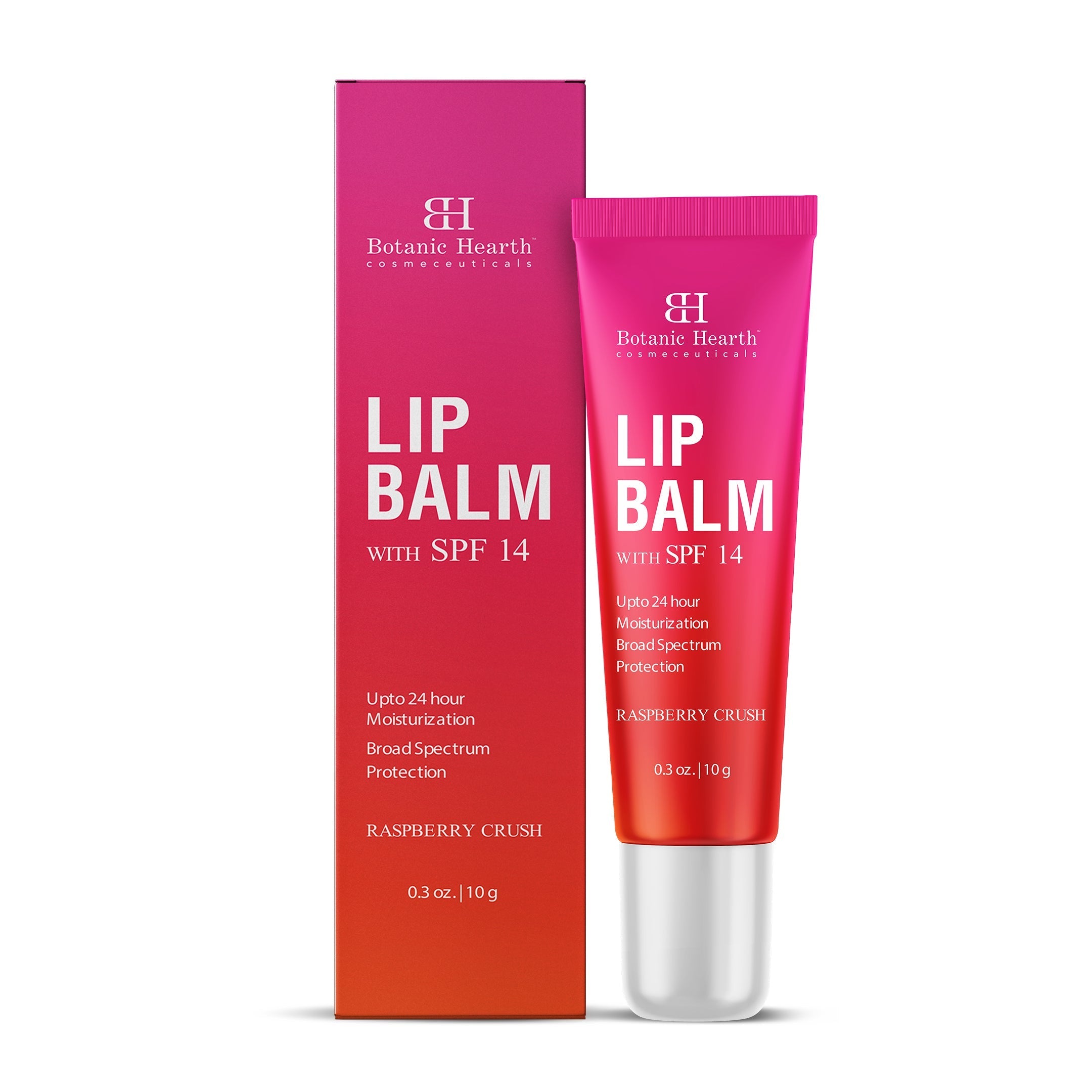 Botanic Hearth Raspberry SPF Lip Balm with Jojoba Oil, Vitamin E & Allantoin | Grocsy