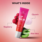 Botanic Hearth Raspberry SPF Lip Balm with Jojoba Oil, Vitamin E & Allantoin | Grocsy