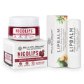 Bella Vita Organic Nico Lips Lip Scrub & Nico Balm Lip Balm Combo | Grocsy