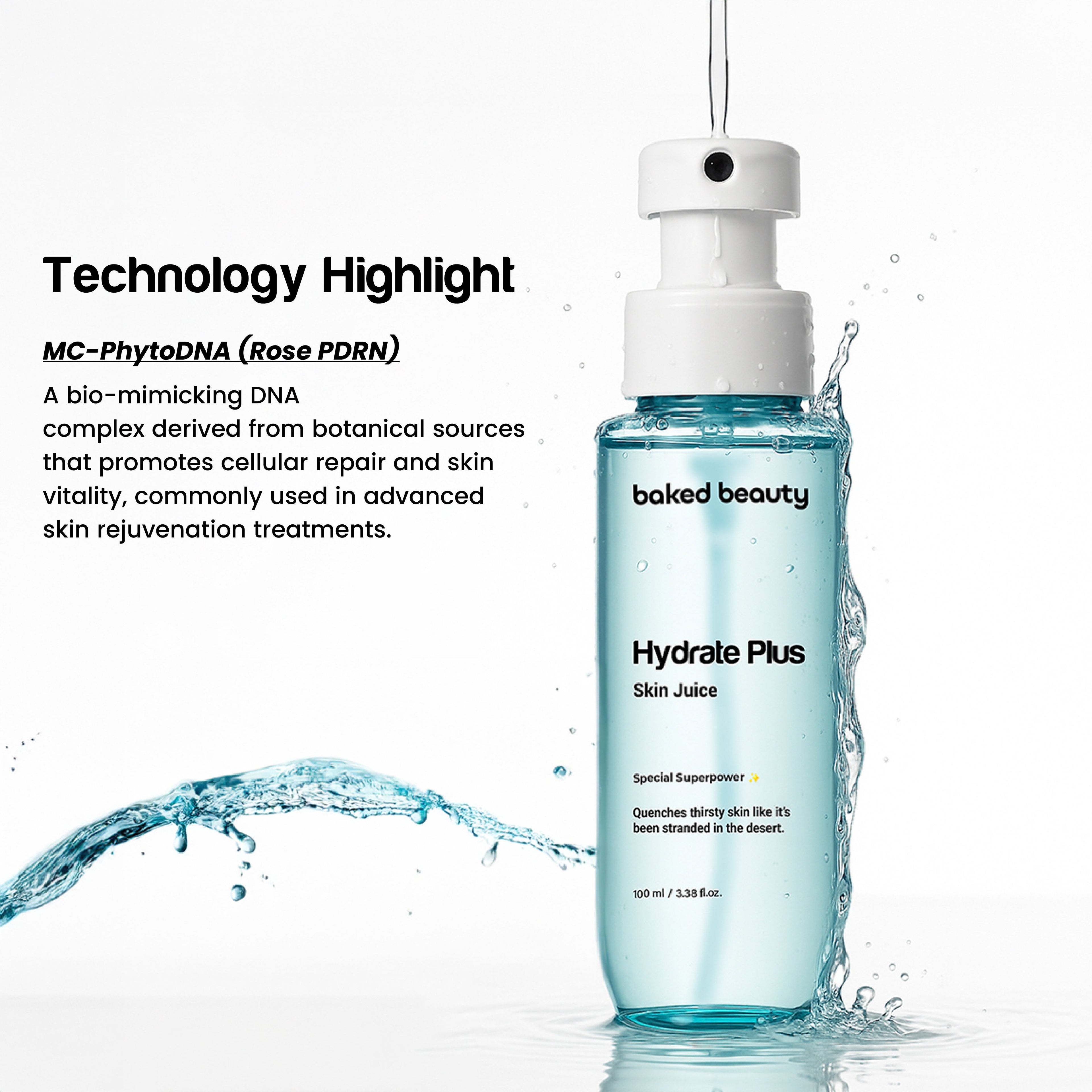 Baked Beauty Hydrate Plus Skin Juice - Hydrating Toner | Grocsy
