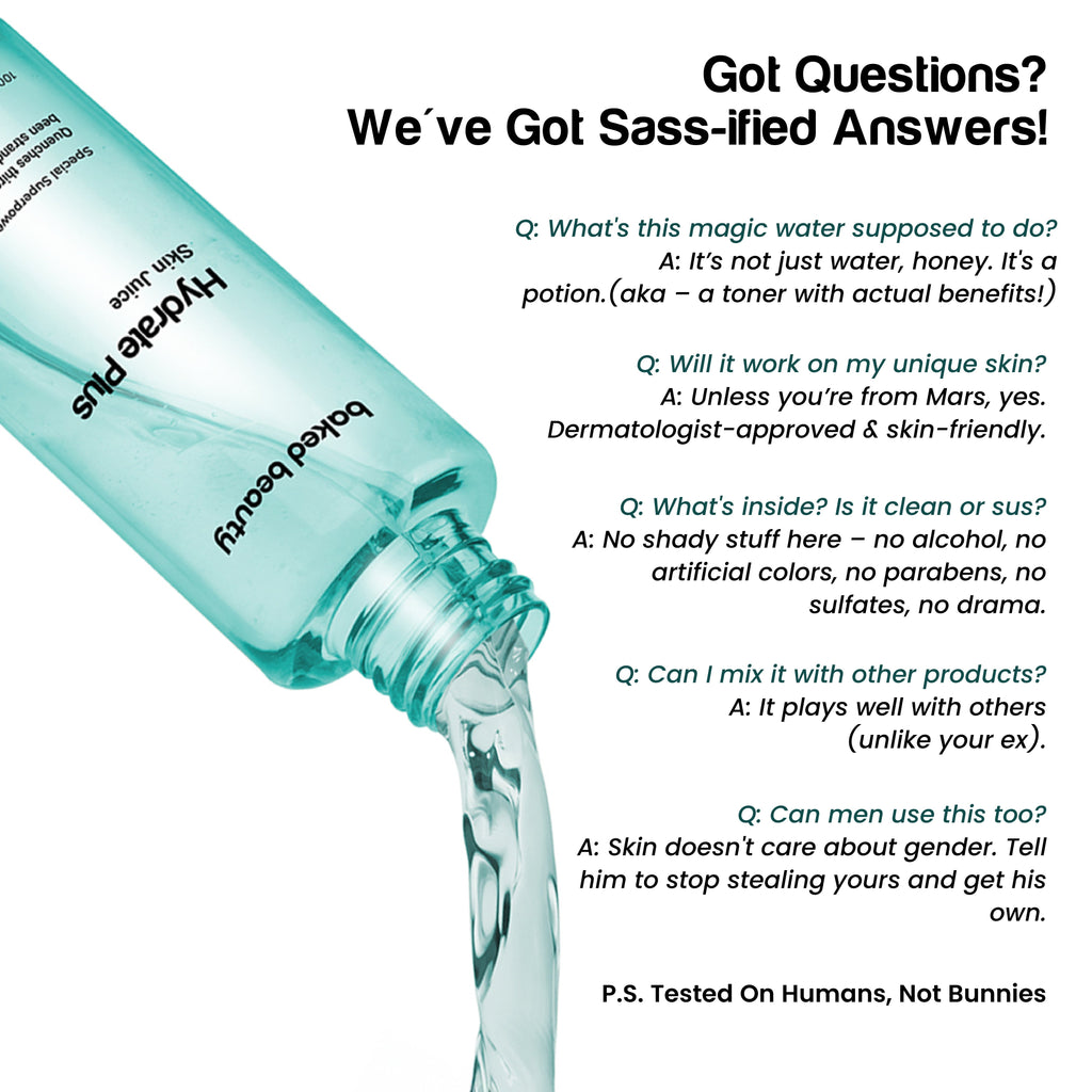 Baked Beauty Hydrate Plus Skin Juice - Hydrating Toner | Grocsy